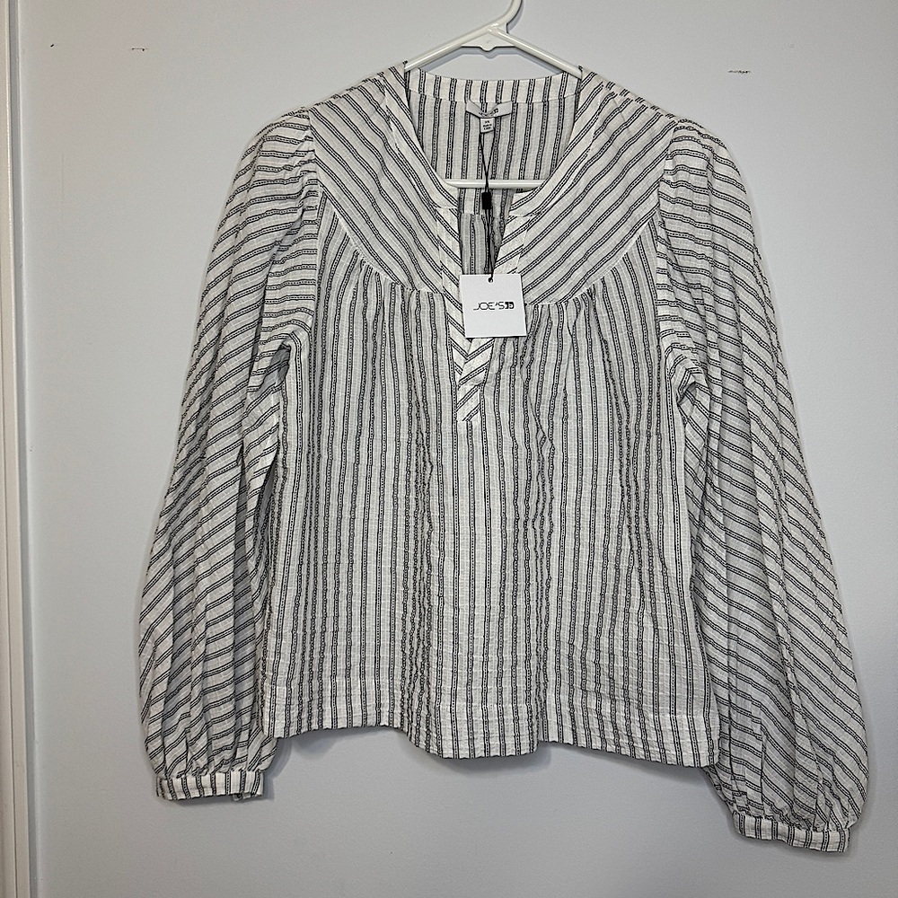 “Joe’s Jeans ‘The Daisy Top’ XS White 100% Cotton Blouse NWT” Casual Boho Beach